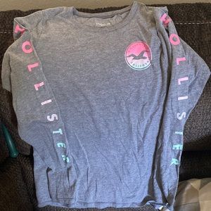 Juniors Hollister Long Sleeve Tee